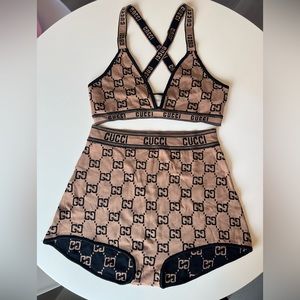 Gucci bra panty set